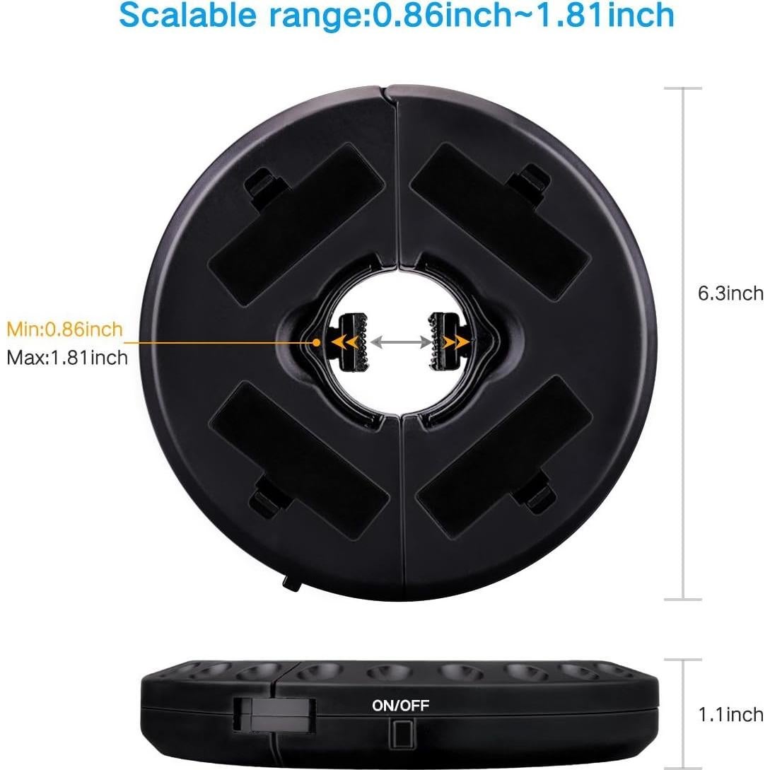 Luz LED para Paraguas OYOCO 28 LEDs 3 Modos de Brillo