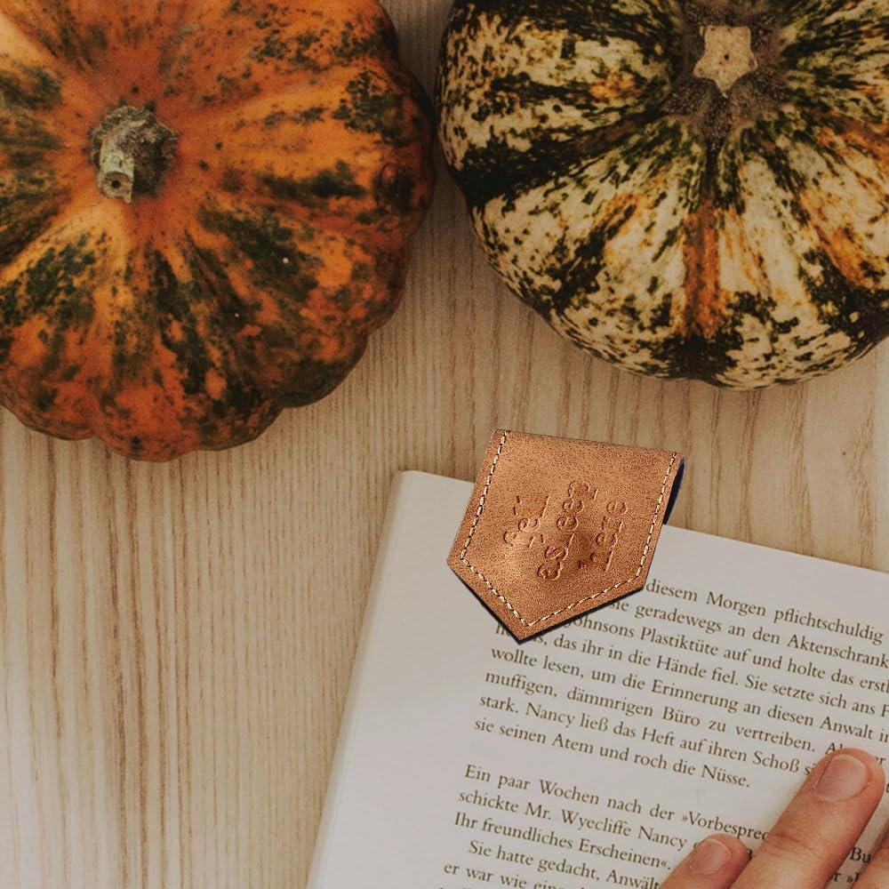 Marcadores Magnéticos PATCHUPS Fell Asleep Here Cuero Doble Cara