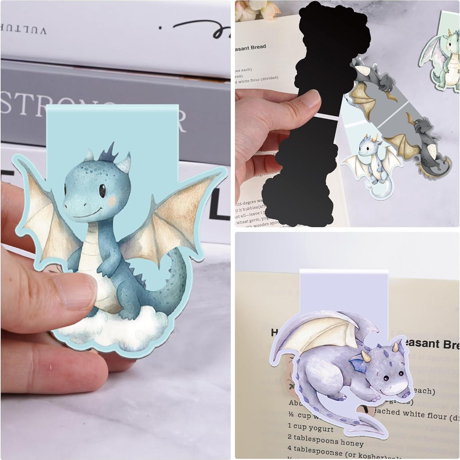 Marcadores Magnéticos Dragón Lindos MENIFEND - 8 Piezas