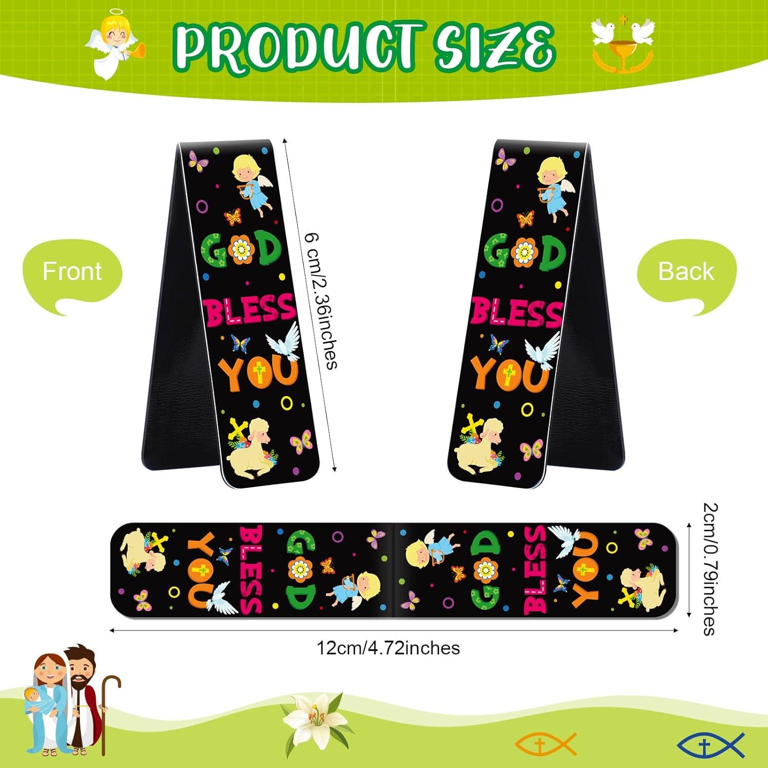 Marcadores Magnéticos Cristianos Harloon 48 Pcs Vibrantes