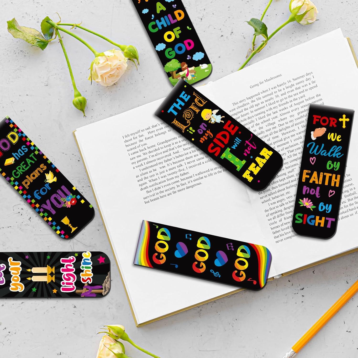 Marcadores Magnéticos Cristianos Harloon 48 Pcs Vibrantes