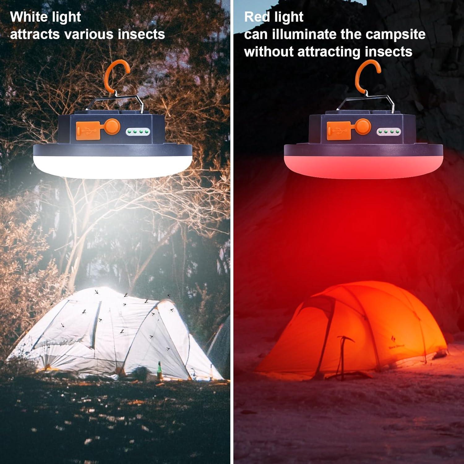 Linterna de Camping AODOO 10000mAh 4000LM IP45 Regulable