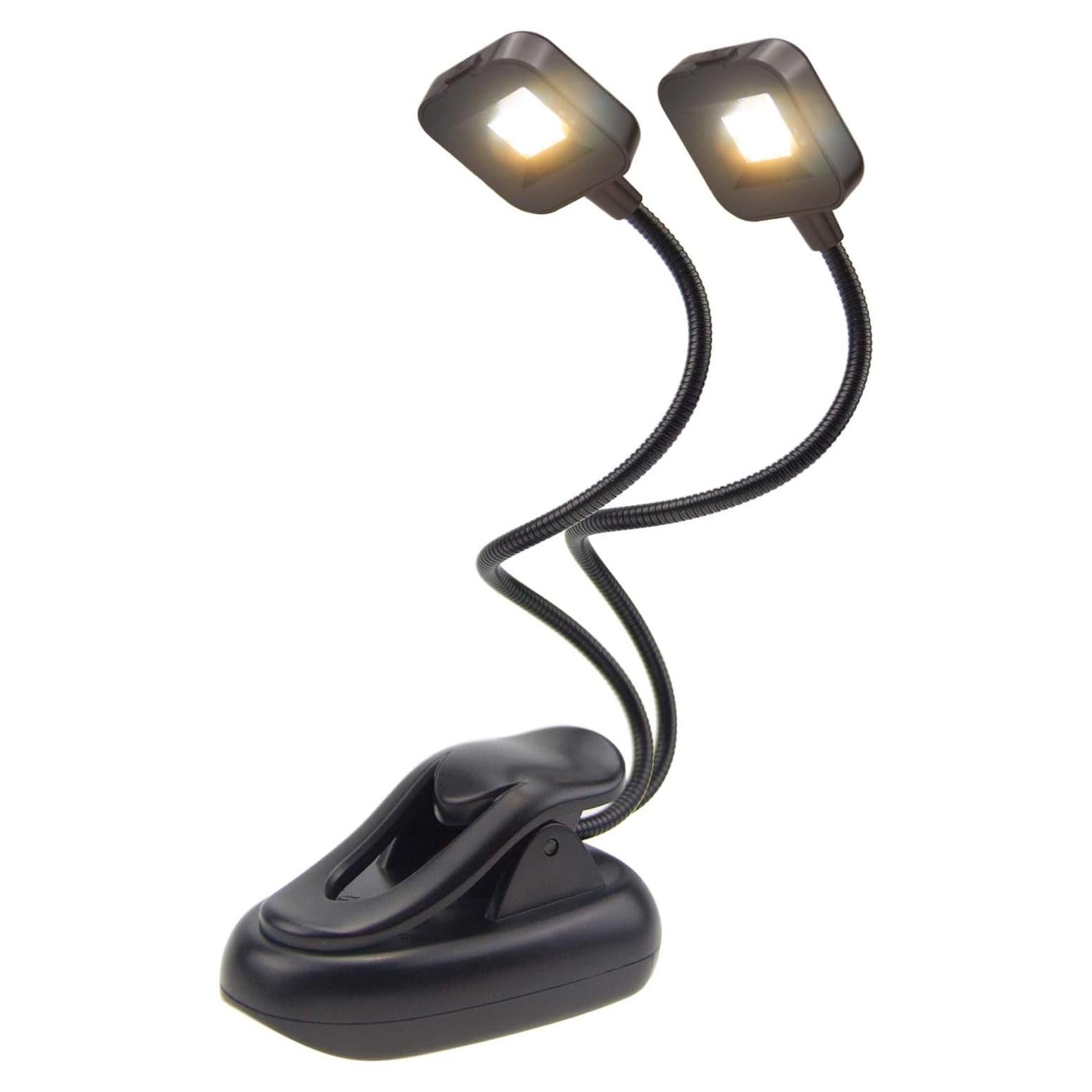 Luz de libro BIGLIGHT LED regulable con clip y 3 modos