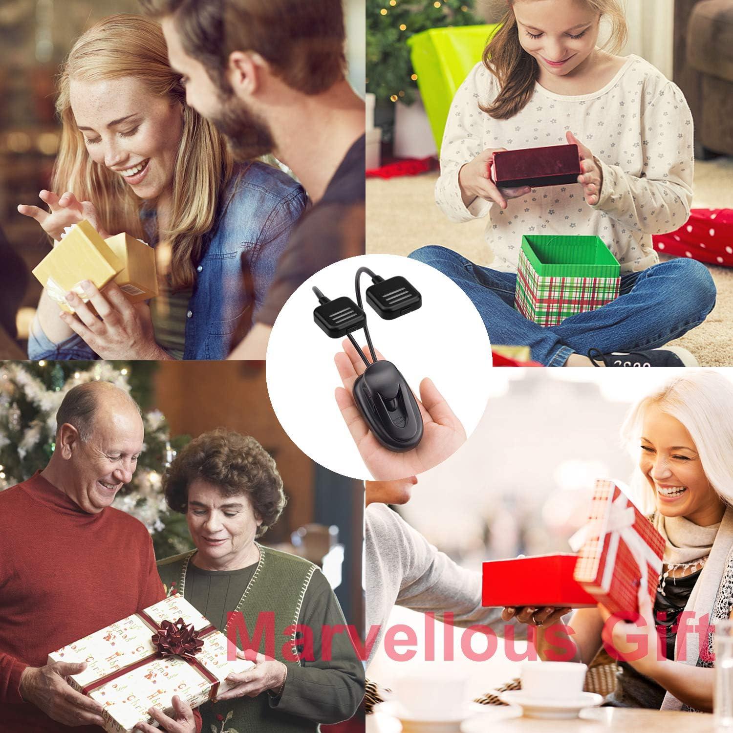 Luz de libro BIGLIGHT LED regulable con clip y 3 modos