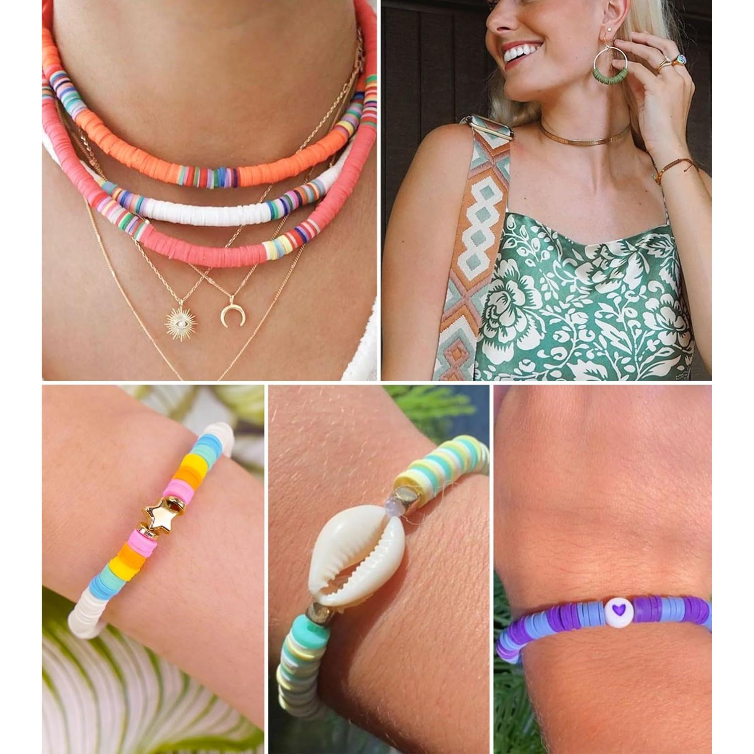 Kit de Fabricación de Pulseras Gionlion - 24 Colores y Accesorios