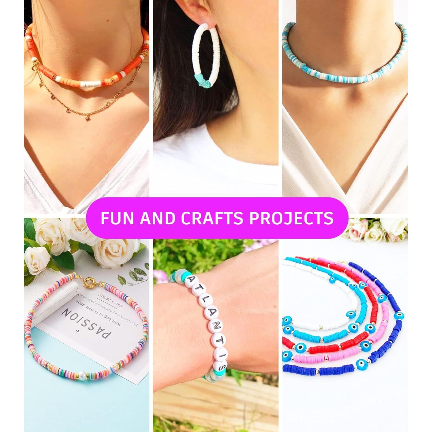 Kit de Fabricación de Pulseras Gionlion - 24 Colores y Accesorios