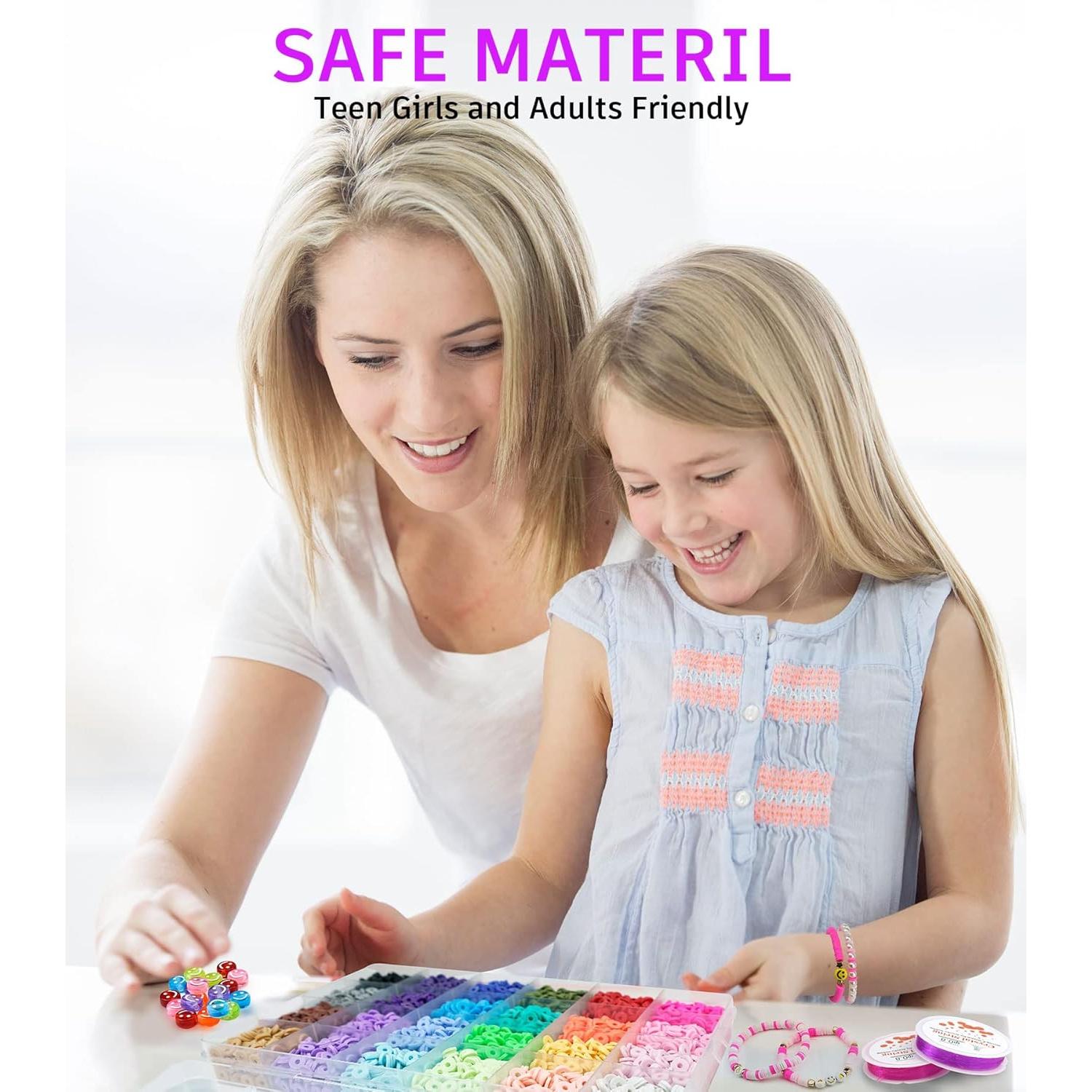 Kit de Fabricación de Pulseras Gionlion - 24 Colores y Accesorios