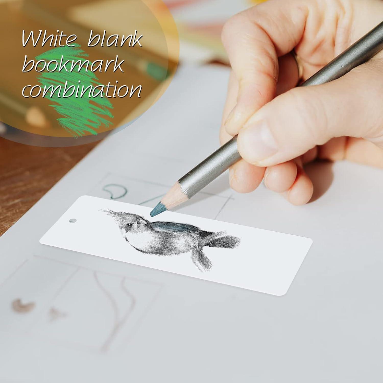 Kit de Marcadores Blancos Bercoor 240 Pcs con Borlas Coloridas