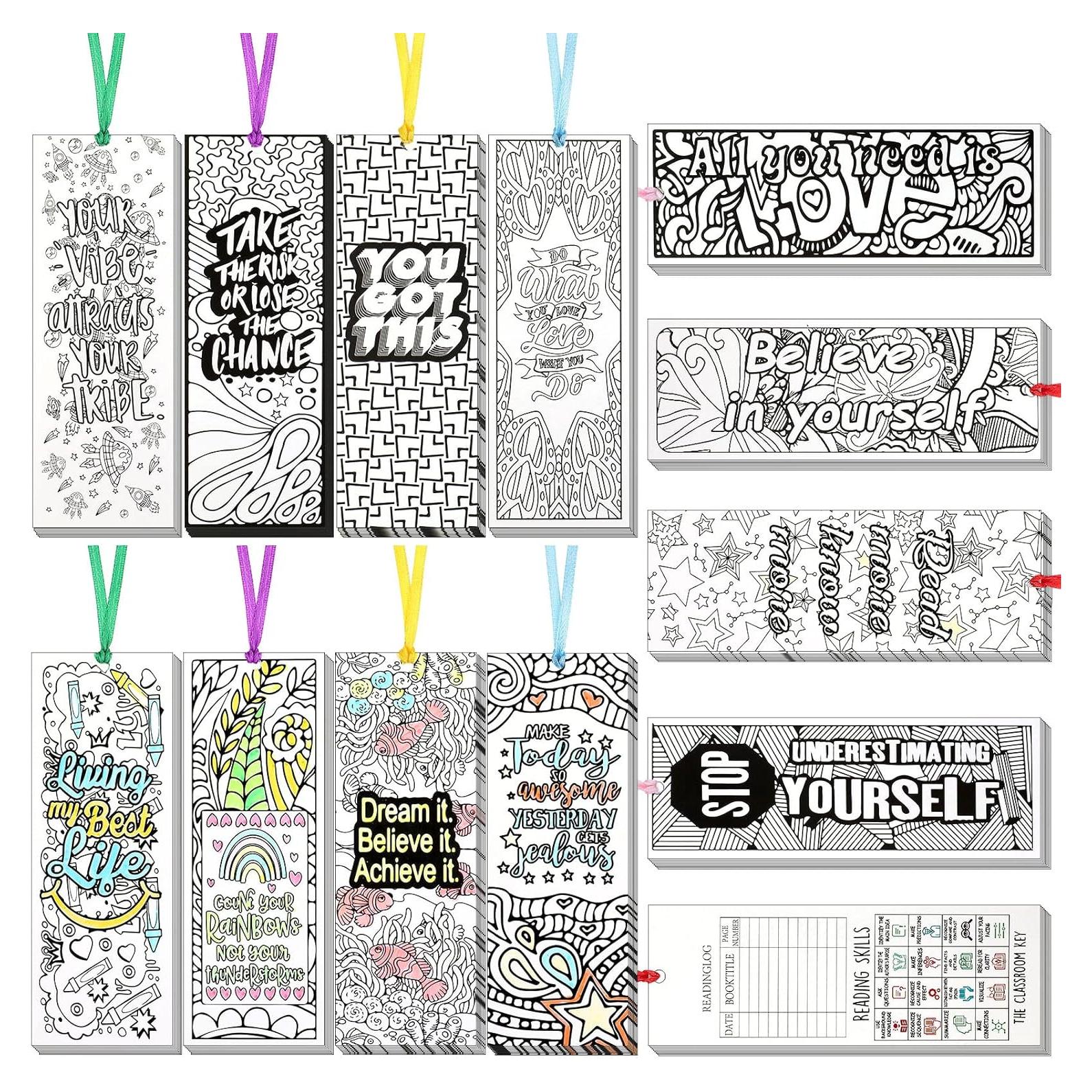 Marcadores Inspiradores Gersoniel 180 Piezas para Colorear