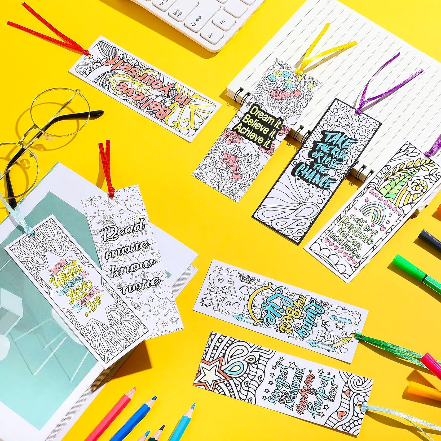 Marcadores Inspiradores Gersoniel 180 Piezas para Colorear