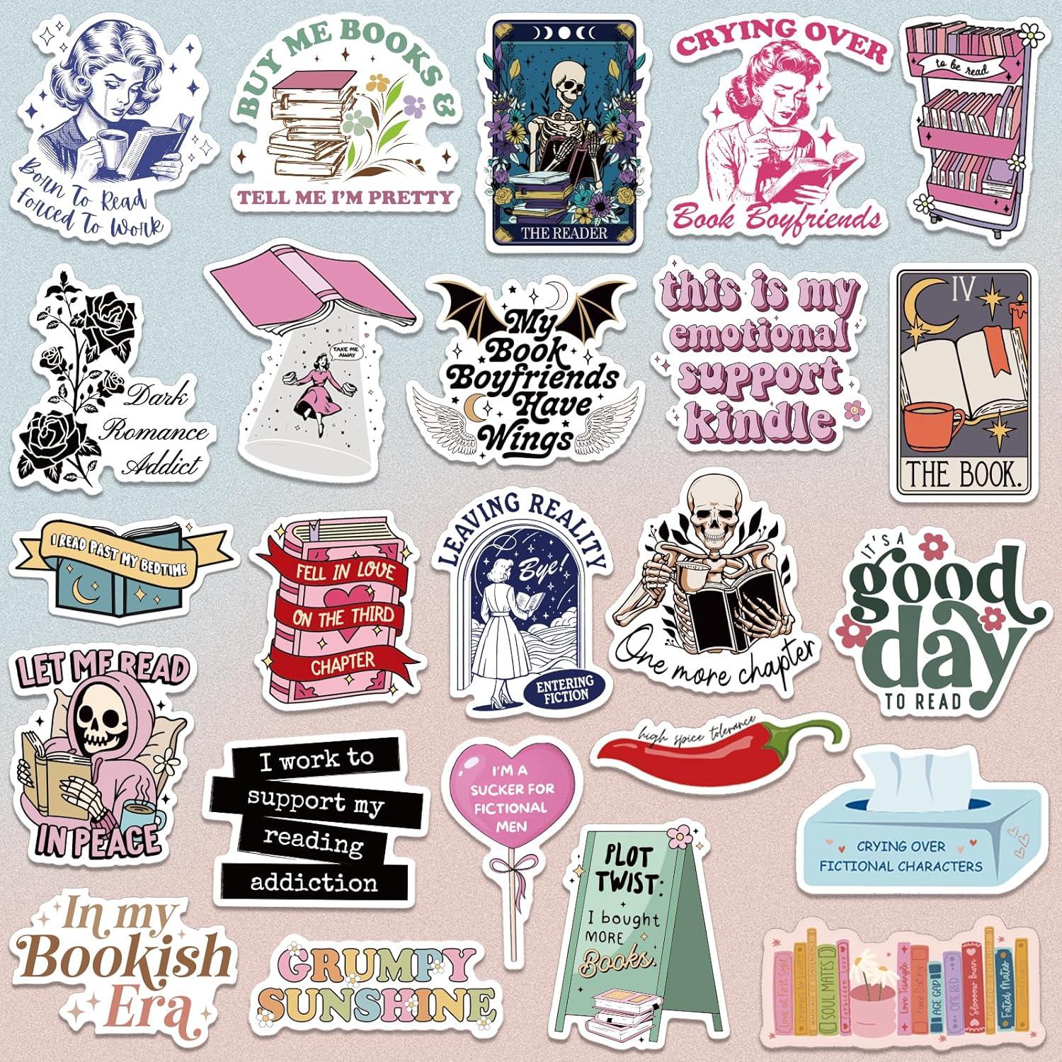 150 Stickers Holográficos de Romance LakoArt para Kindle