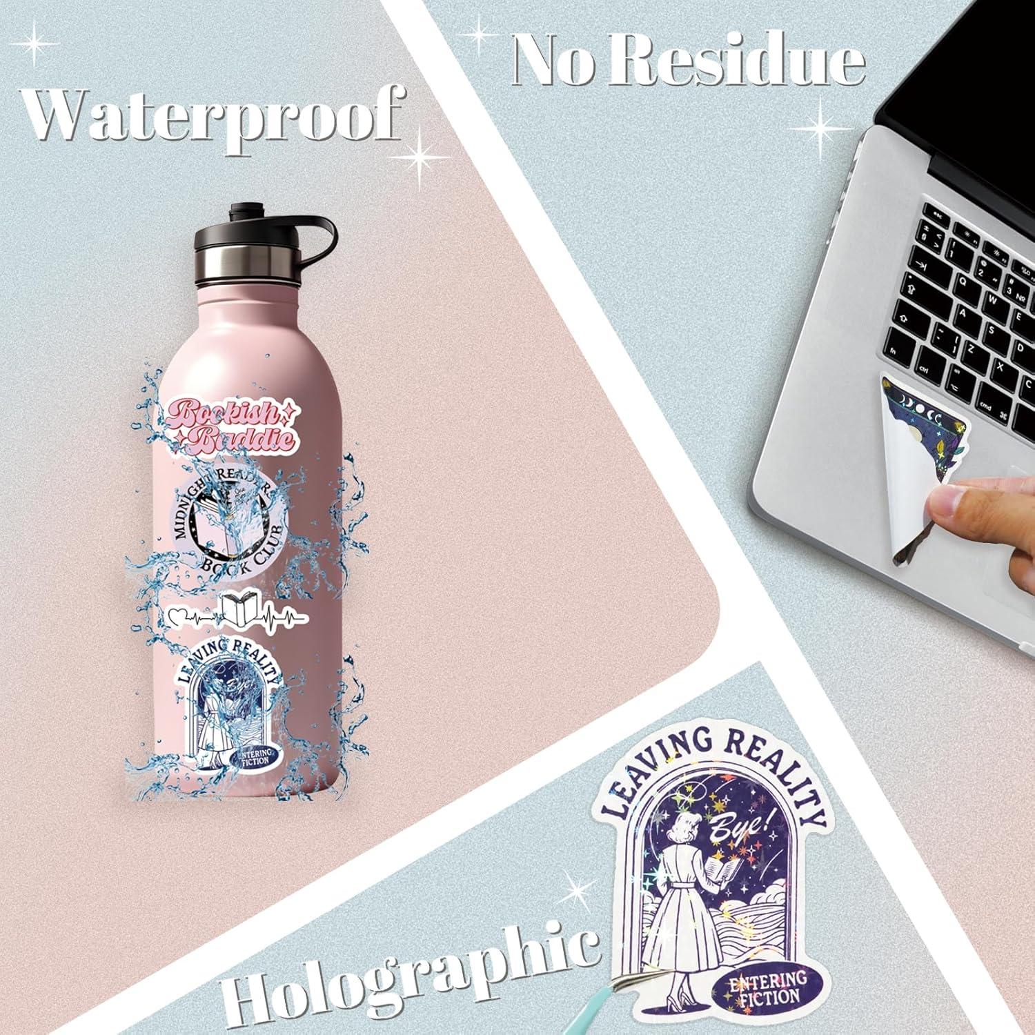 150 Stickers Holográficos de Romance LakoArt para Kindle