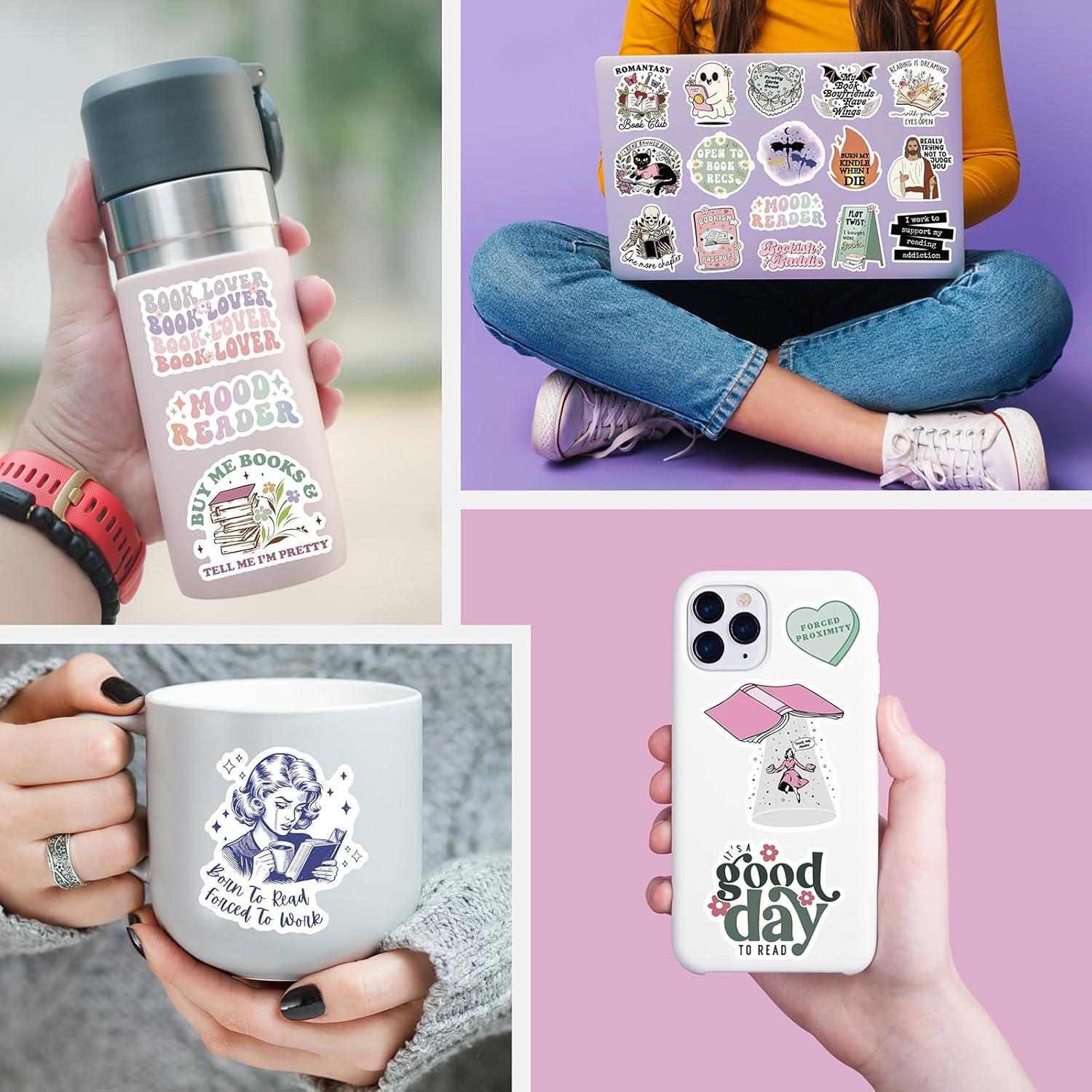 150 Stickers Holográficos de Romance LakoArt para Kindle