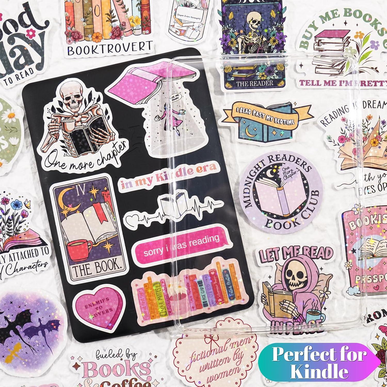 150 Stickers Holográficos de Romance LakoArt para Kindle