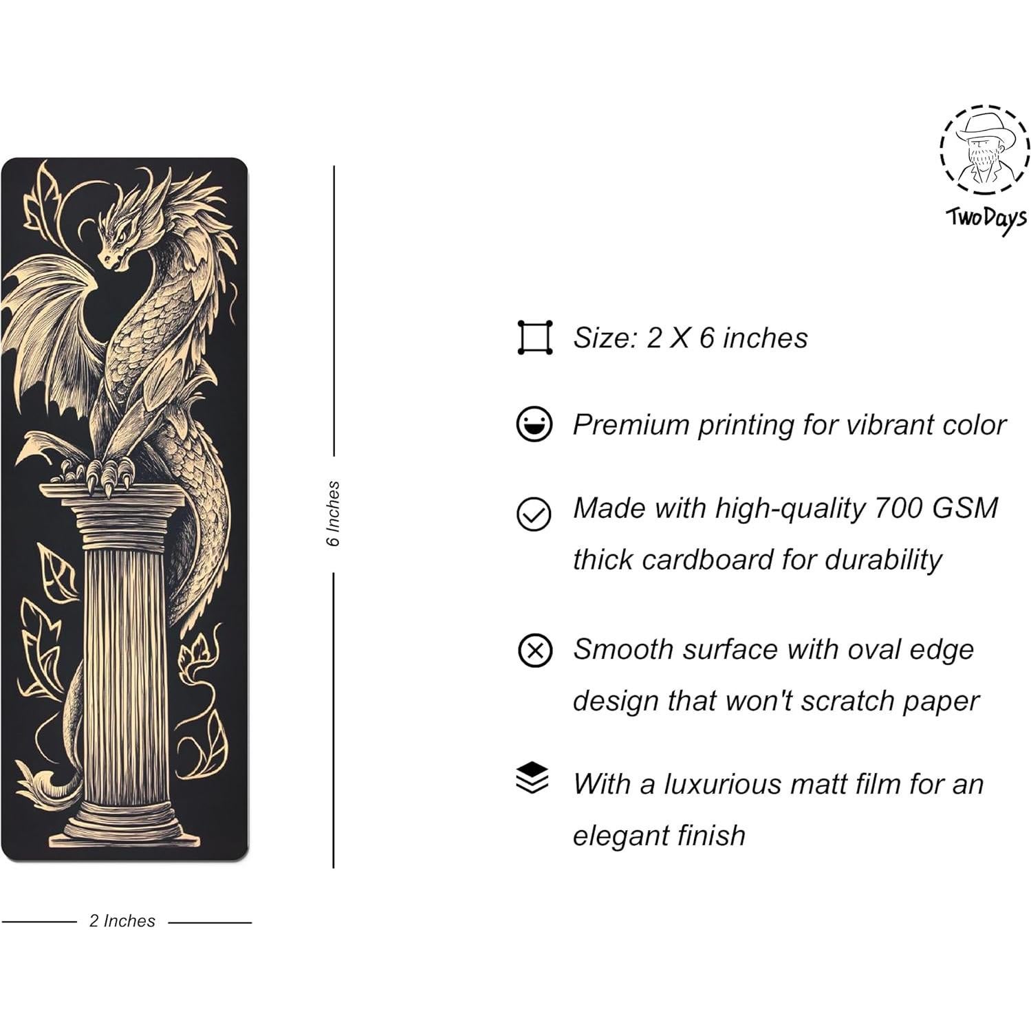 Marcadores de Fantasía TwoDays - Juego de 10, 15.24 cm