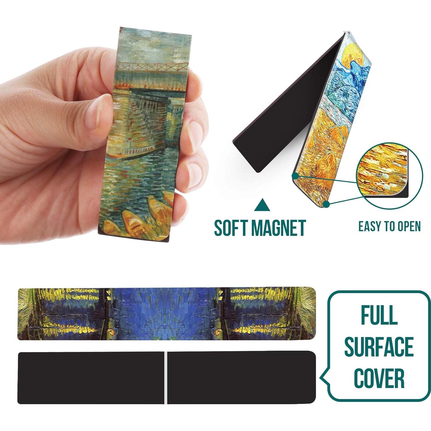 Marcadores Magnéticos 14Pcs ABSOFINE Pinturas Impresionistas