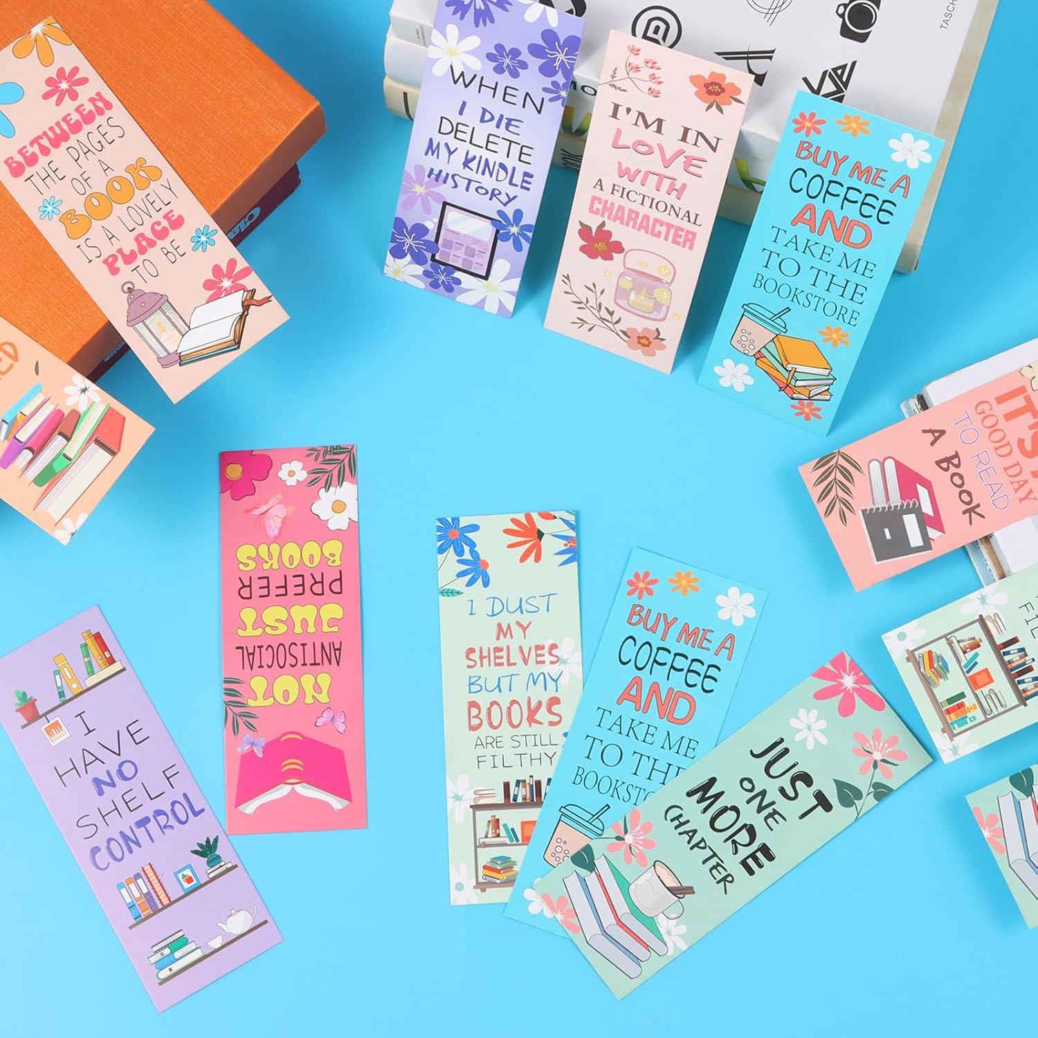 Marcadores de Página LiYiQ 100 Pcs Doble Cara Coloridos