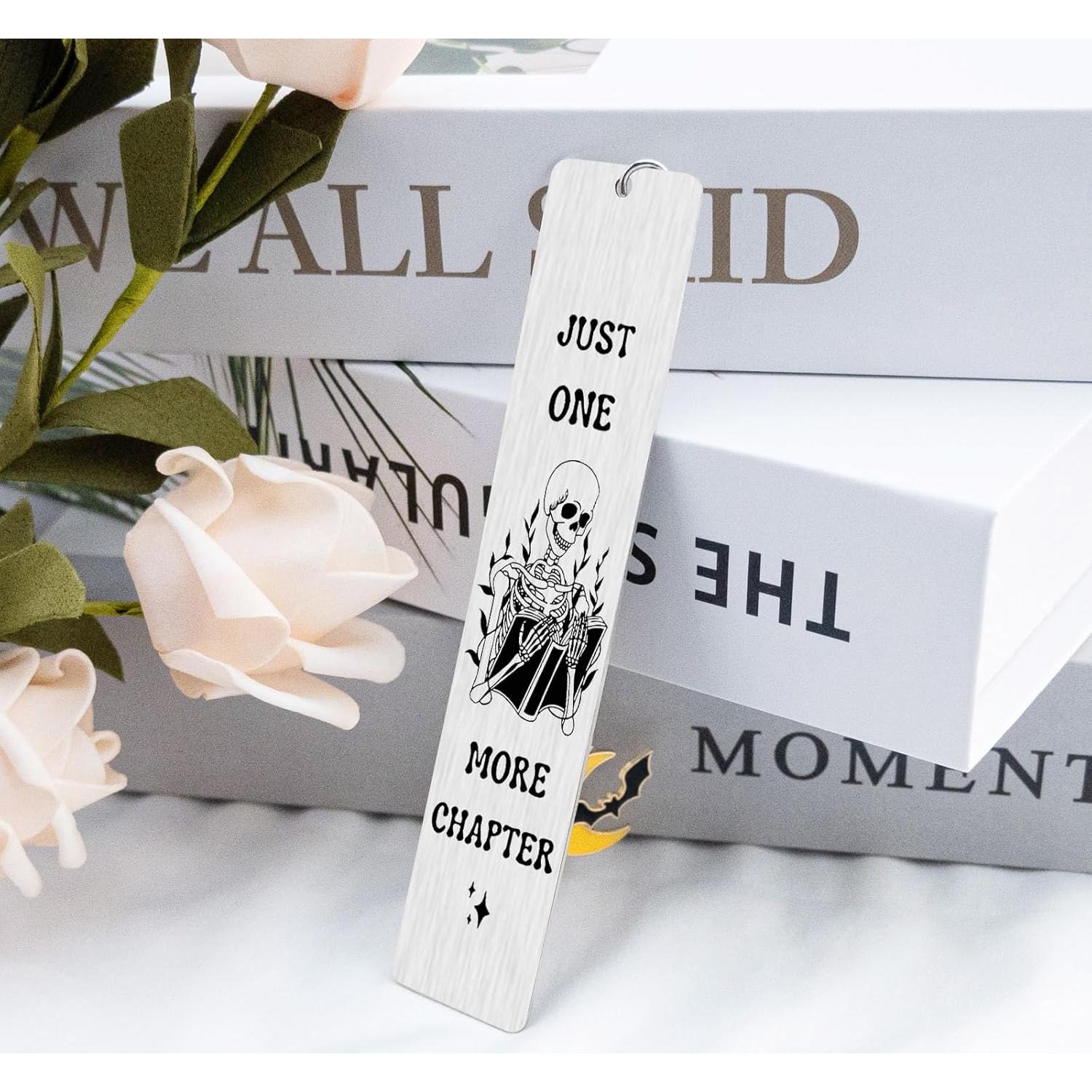 Marcador de Libros Inspiracional Sugchairo Acero Inoxidable 12.95cm