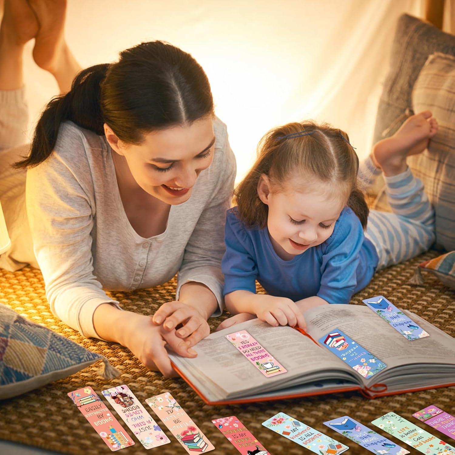100 Marcadores Doble Cara Emzrivo para Amantes de los Libros