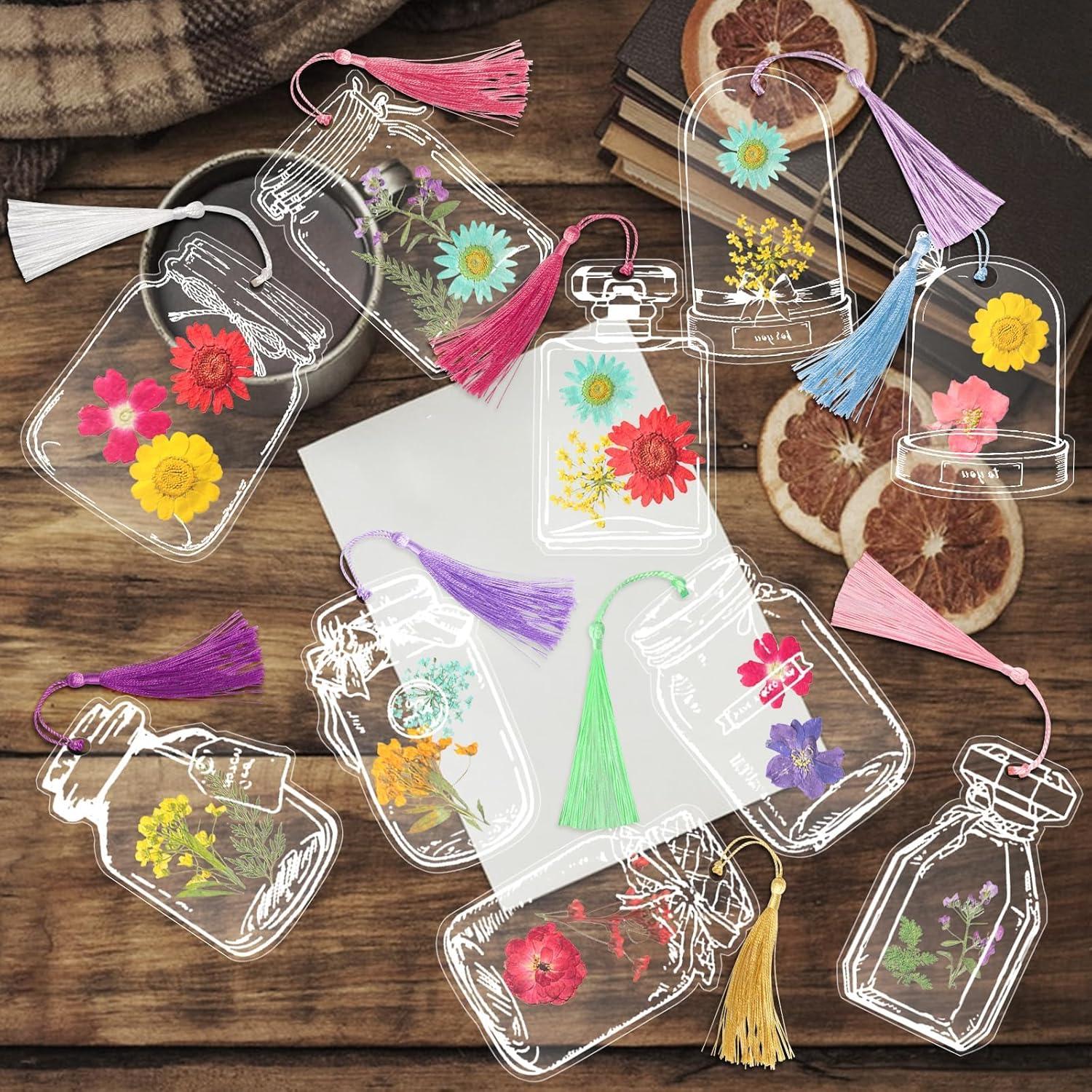 Kit de Marcadores de Flores Secas Kaluofan 103PCS DIY