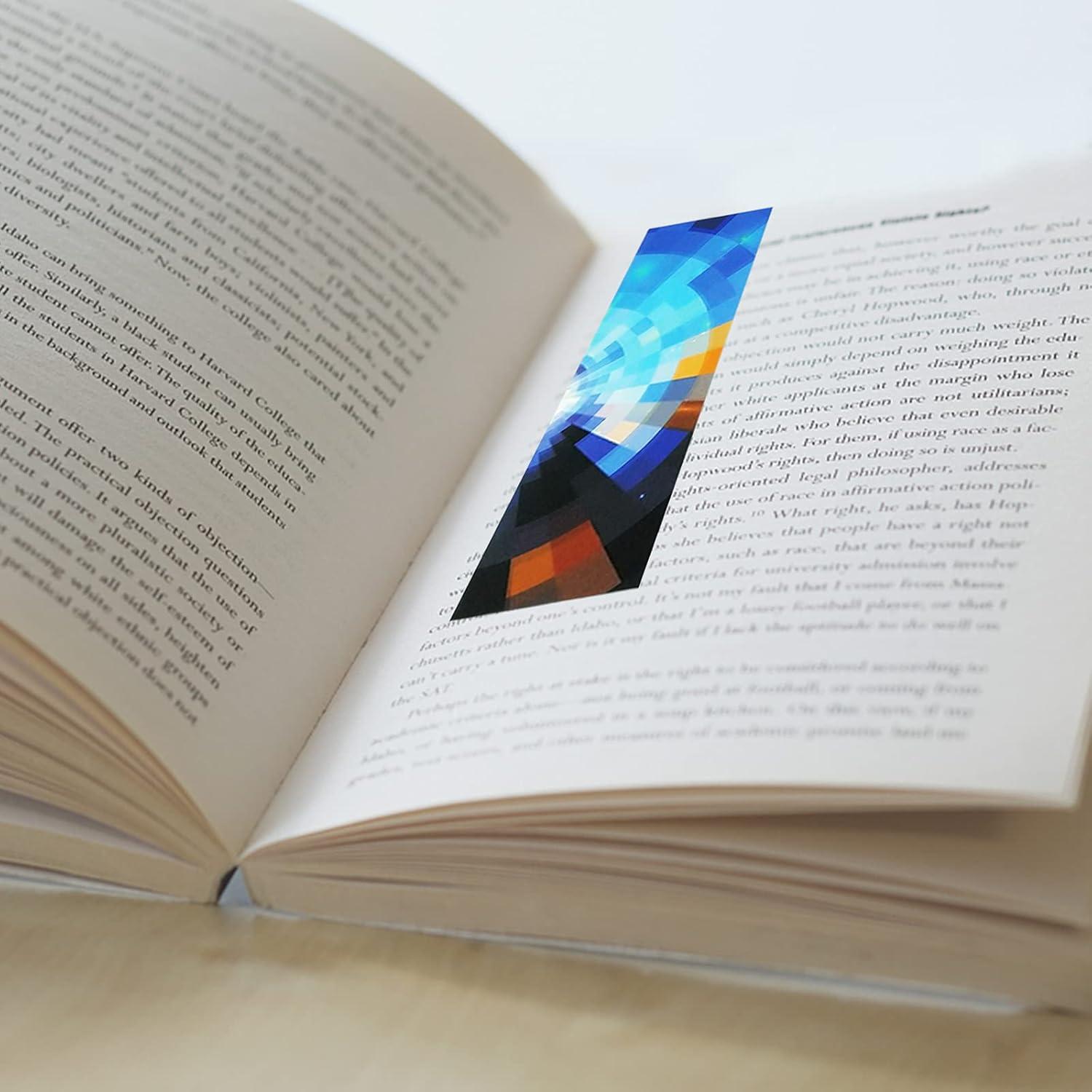 Marcadores de Libros Laminados QPEY - 160 Pcs Multicolor 14x3.8cm