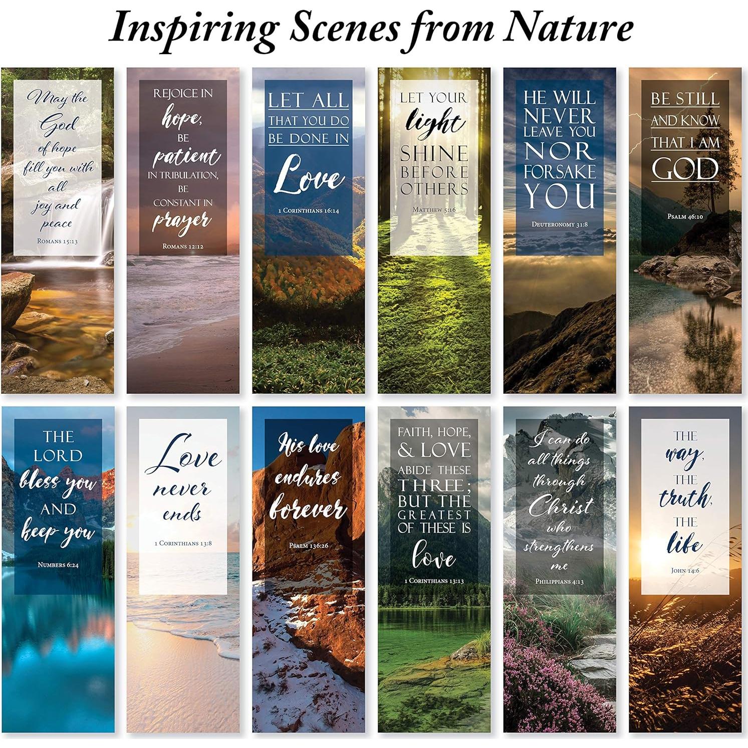 Marcadores de Versículos Bíblicos JBH Creations - Paquete de 48