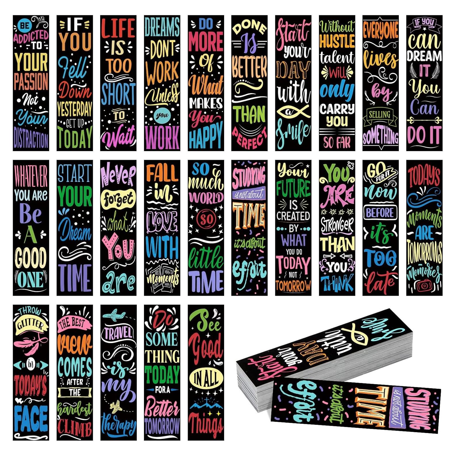 200 Marcadores Motivacionales BOBOKA - Inspiración y Diseño Único