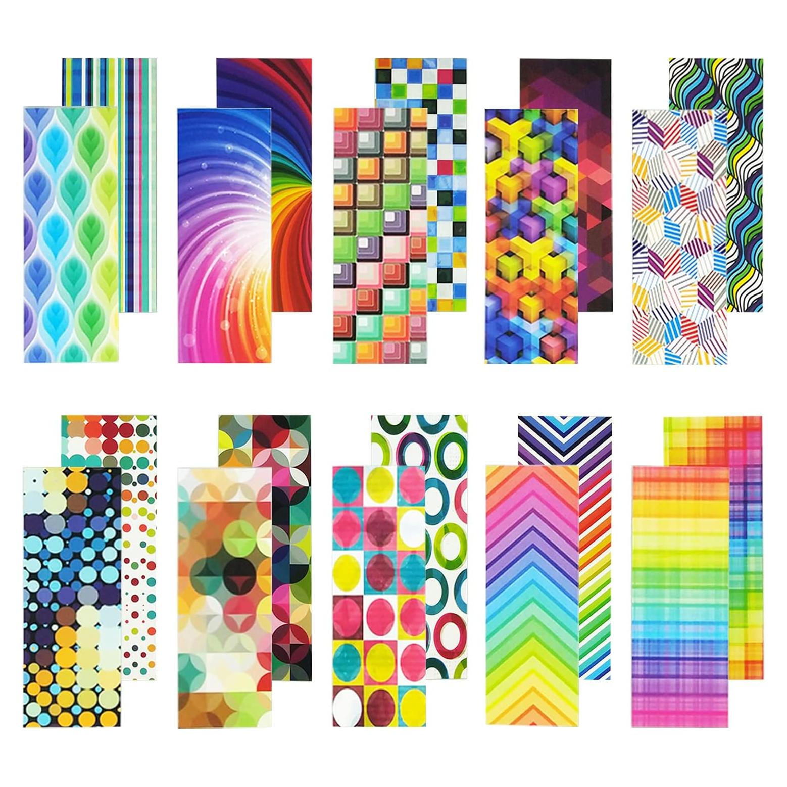 Marcadores de Libros GOLF 160 Piezas Laminados Multicolor