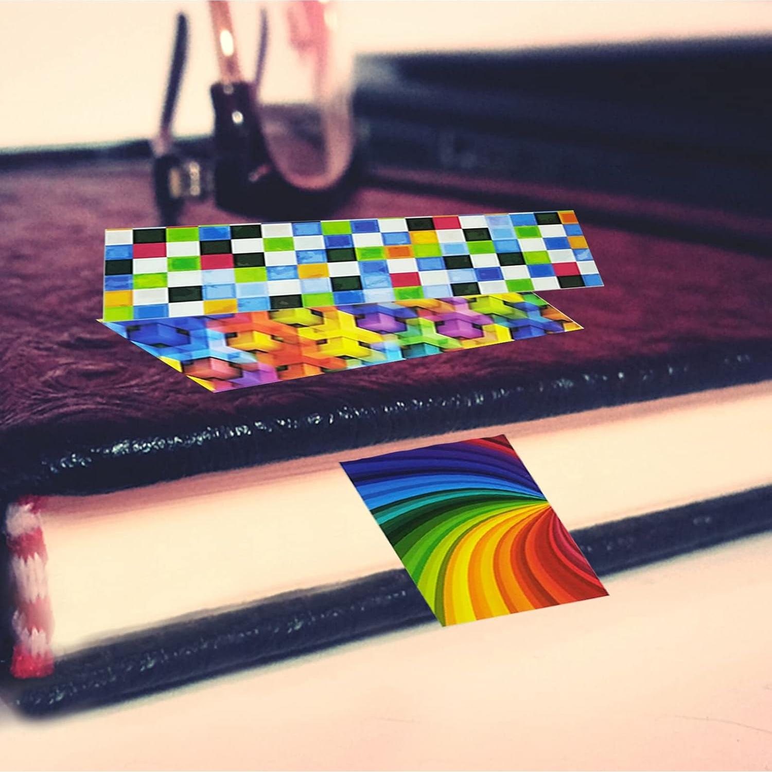 Marcadores de Libros GOLF 160 Piezas Laminados Multicolor