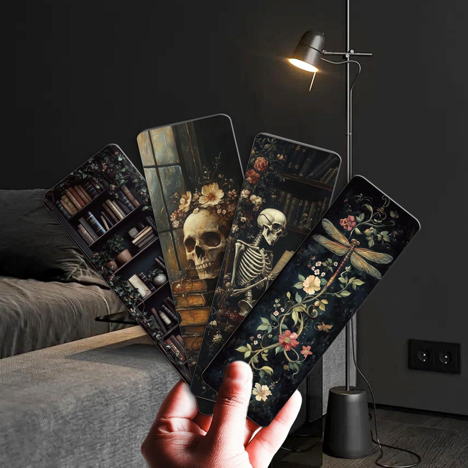 Marcadores de Libros Góticos AFRITEE - 20 Pcs Vintage 14.99x5 cm