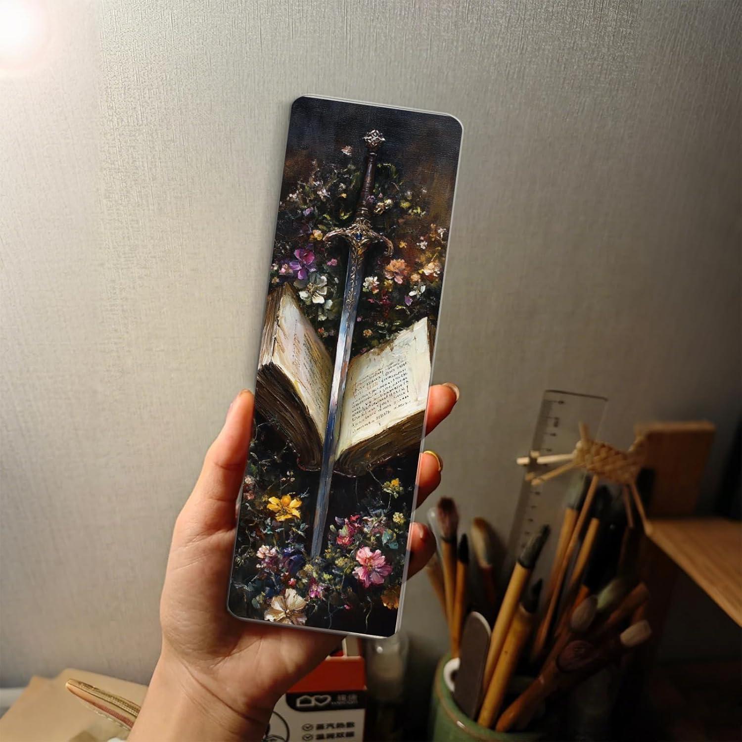 Marcadores de Libros Góticos AFRITEE - 20 Pcs Vintage 14.99x5 cm