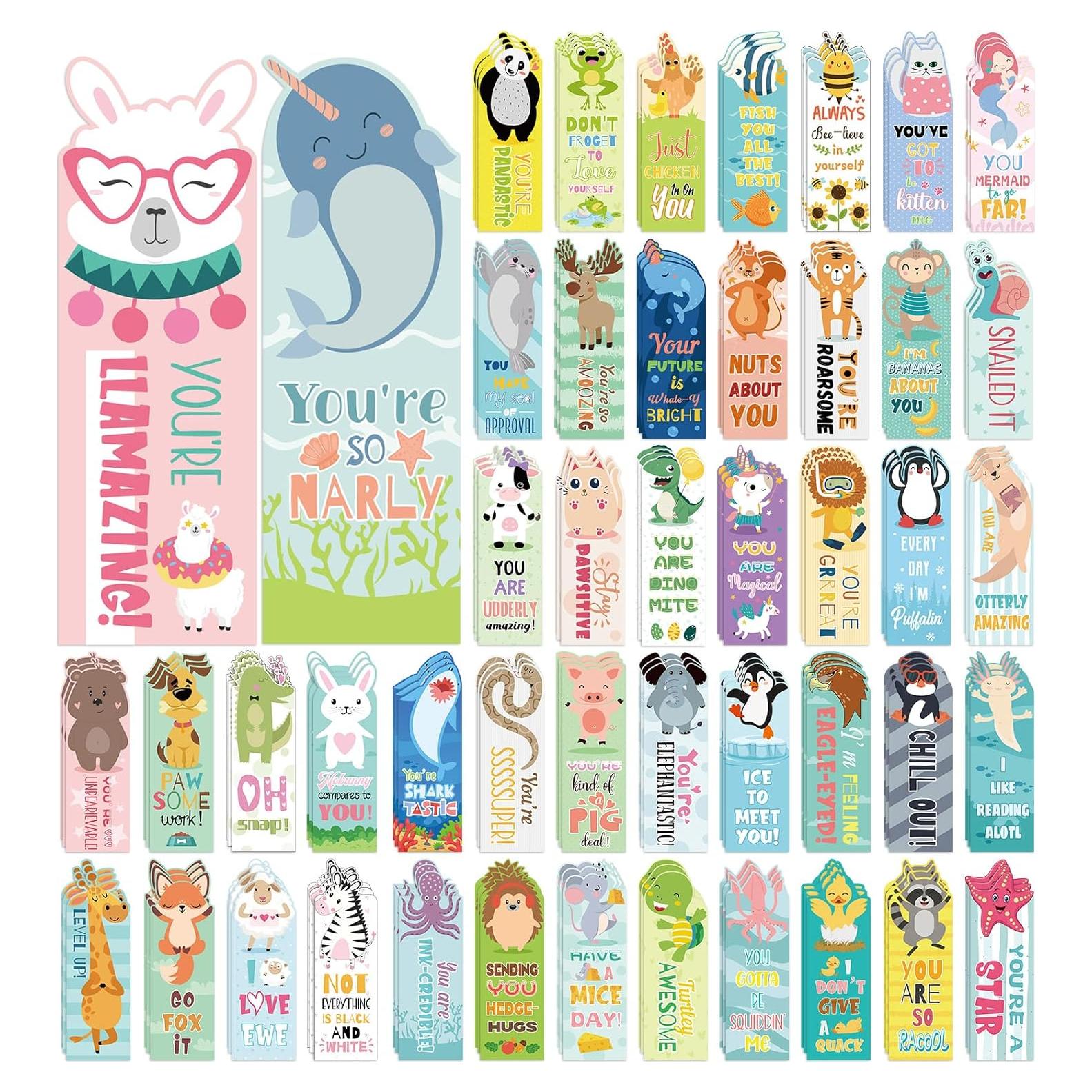 144 Marcadores de Página Animales Skyygemm 15.24x5.08cm