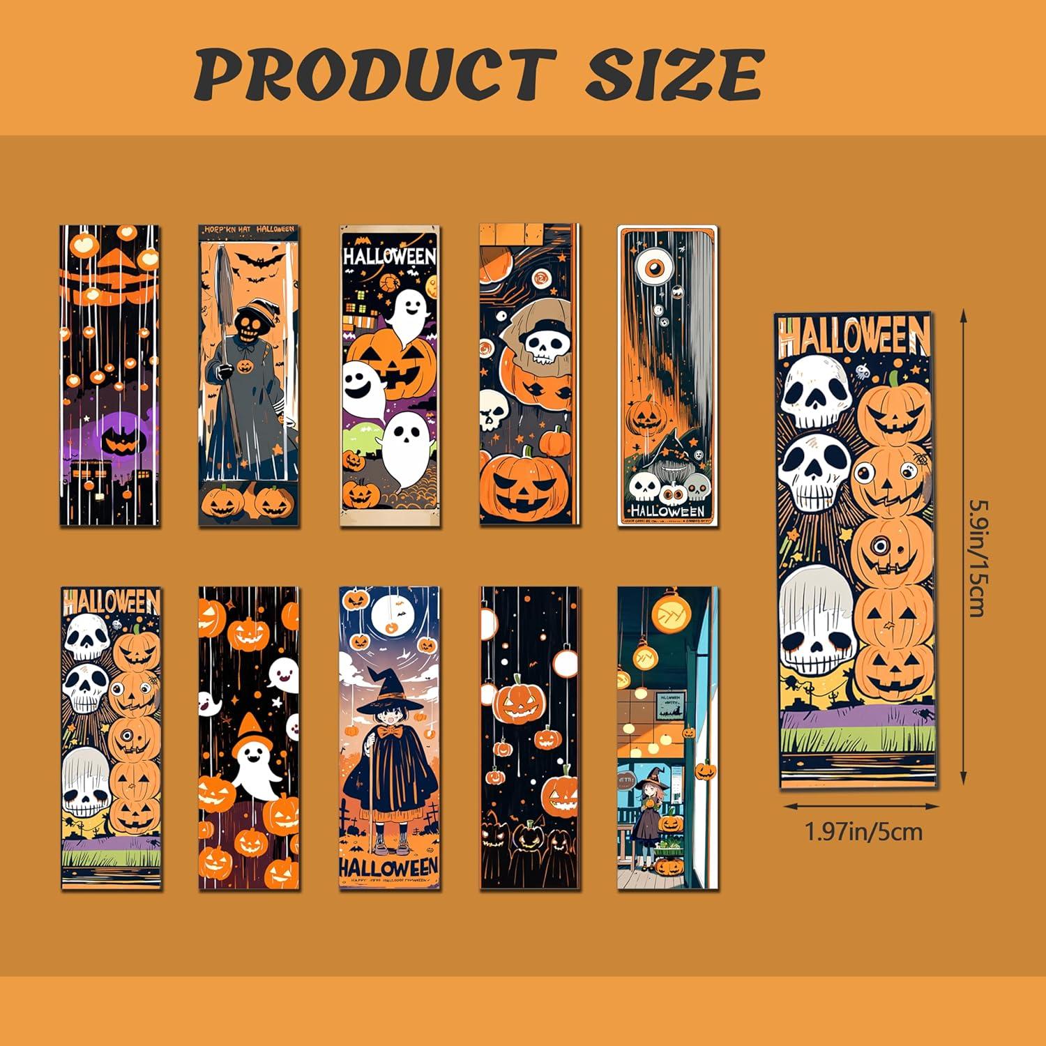 Marcadores de papel Halloween Genérico - 10 Piezas Duraderos