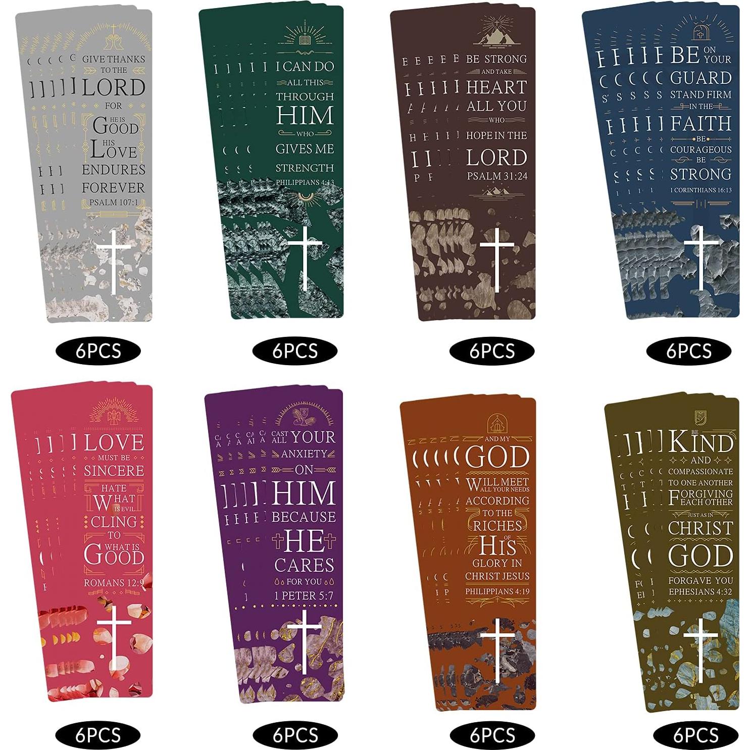 Marcadores de Escritura Cristiana Anzon Mories 48 Piezas