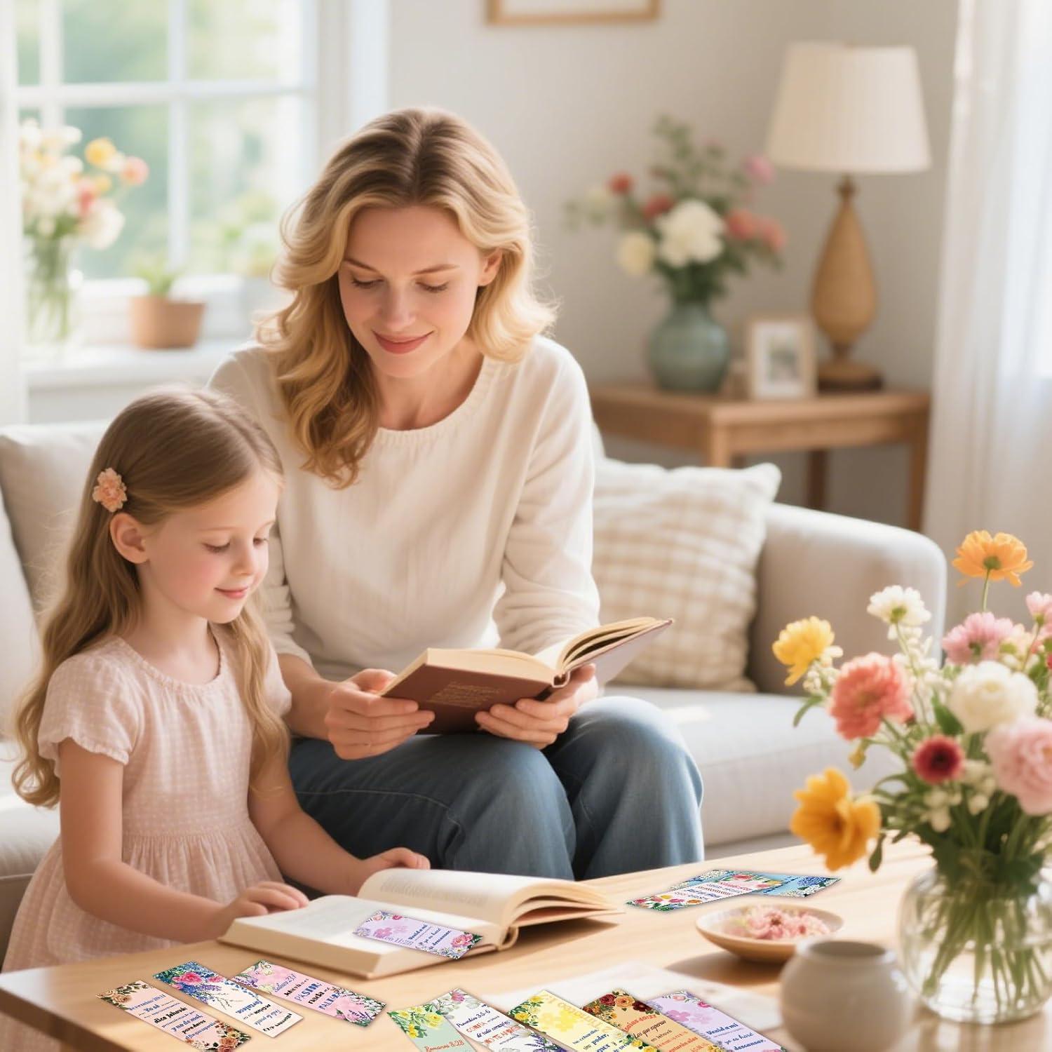 100 Marcadores de Versículos Bíblicos Zhirlyn - Doble Cara