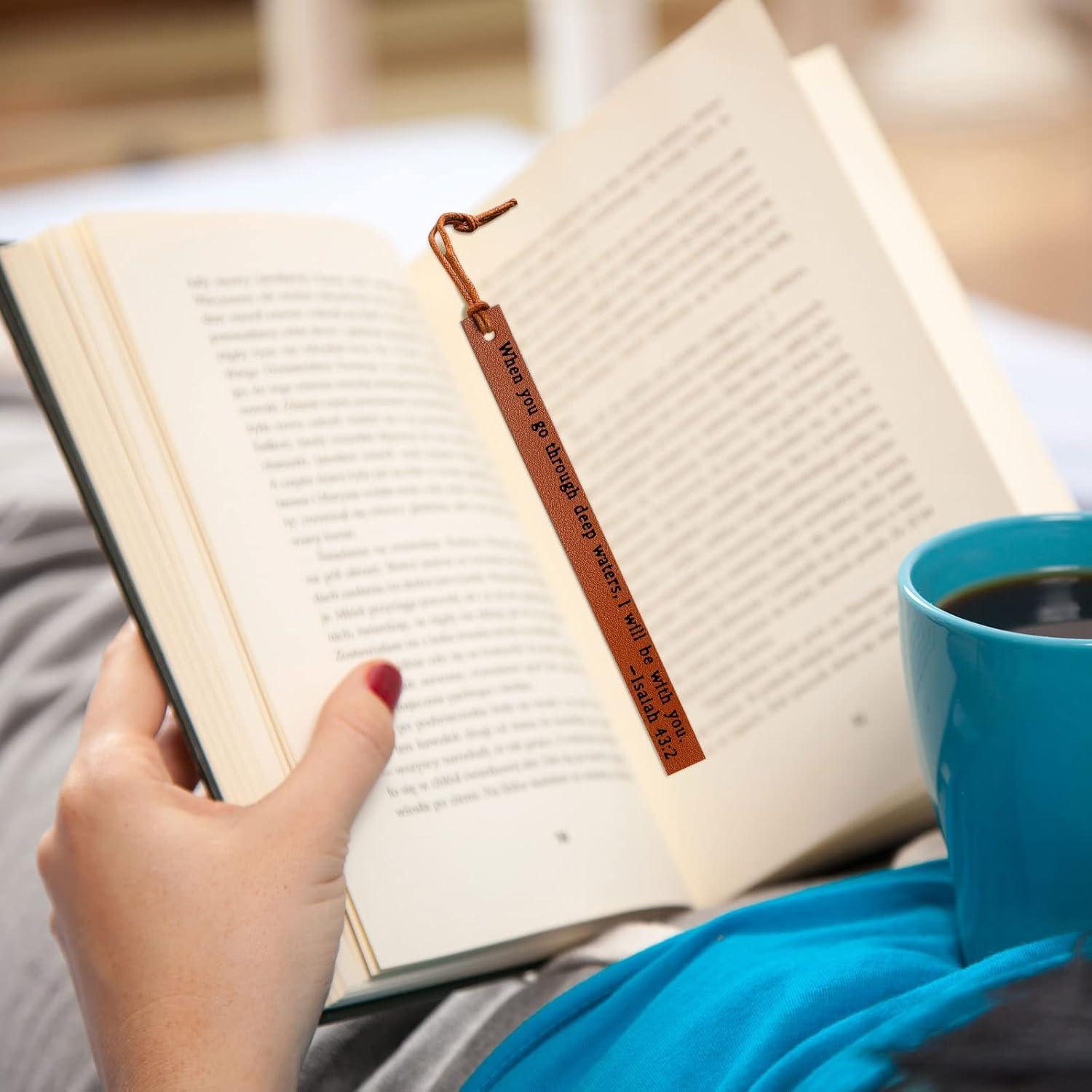 Marcadores de Piel Laumoi 10 Piezas Hechos a Mano Vintage