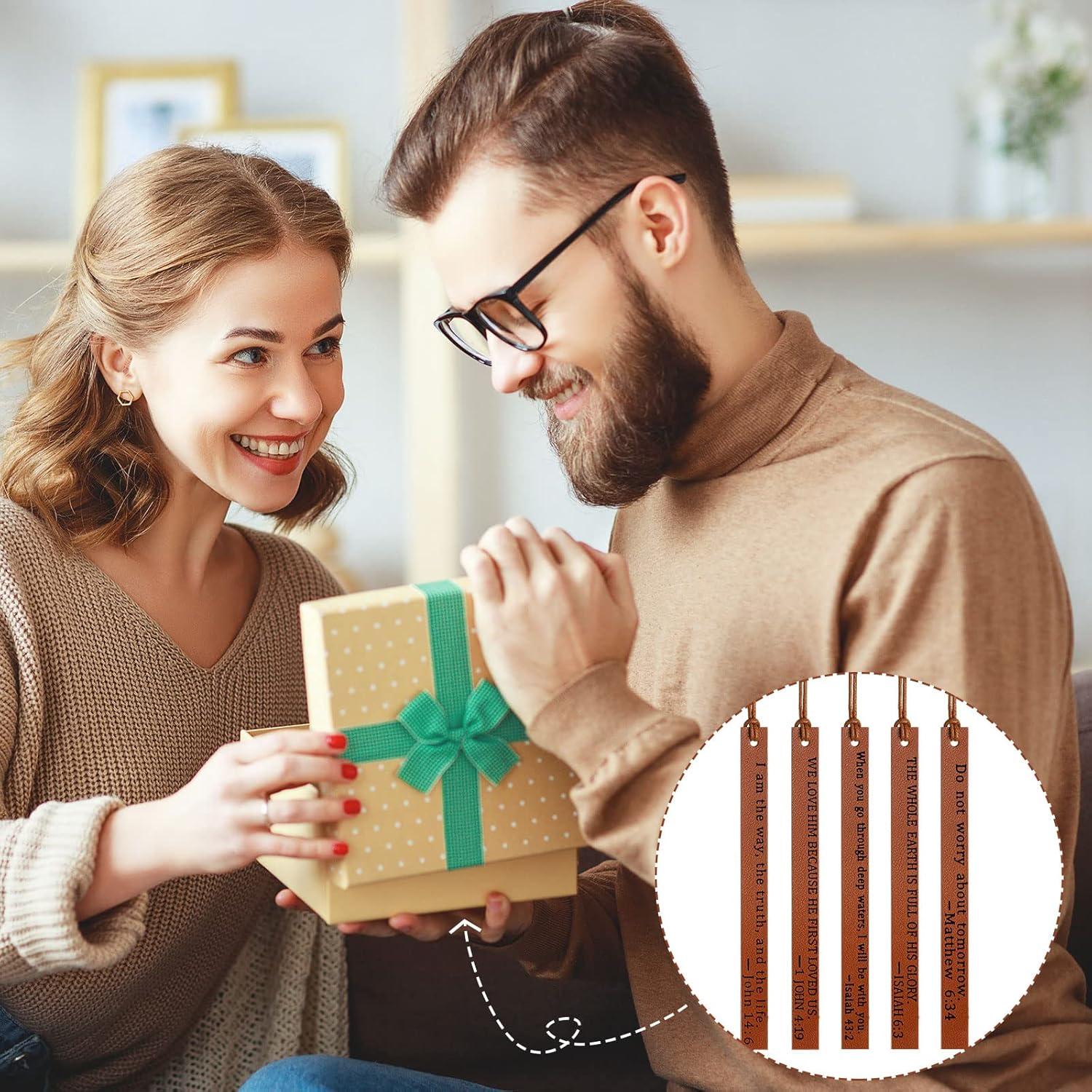 Marcadores de Piel Laumoi 10 Piezas Hechos a Mano Vintage