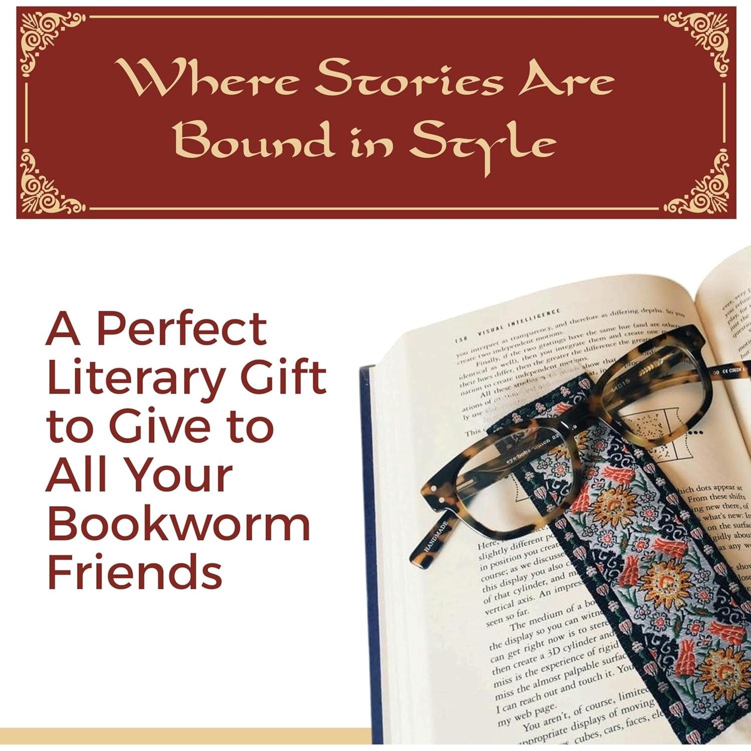 Marcadores de Tela Tejida Eunoia - Alfombra Oriental 4.45x17.78cm