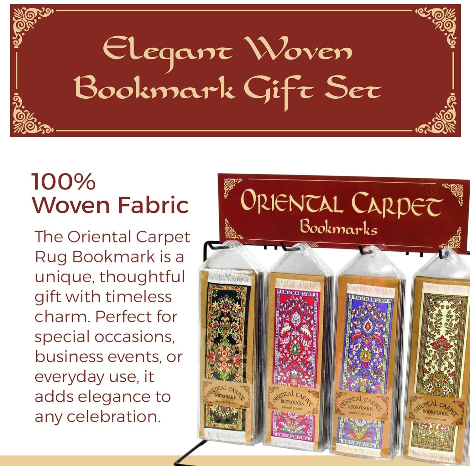 Marcadores de Tela Tejida Eunoia - Alfombra Oriental 4.45x17.78cm