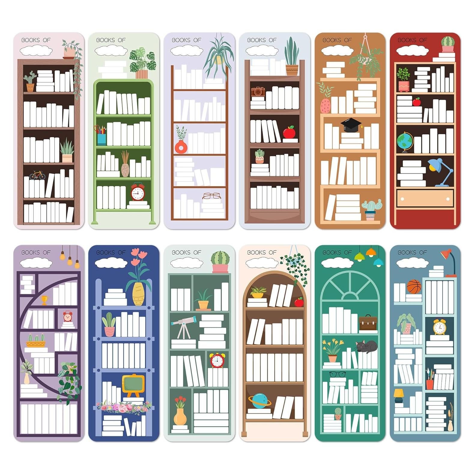 120 Marcadores de Libros Doble Cara Funseeya - Papel Premium