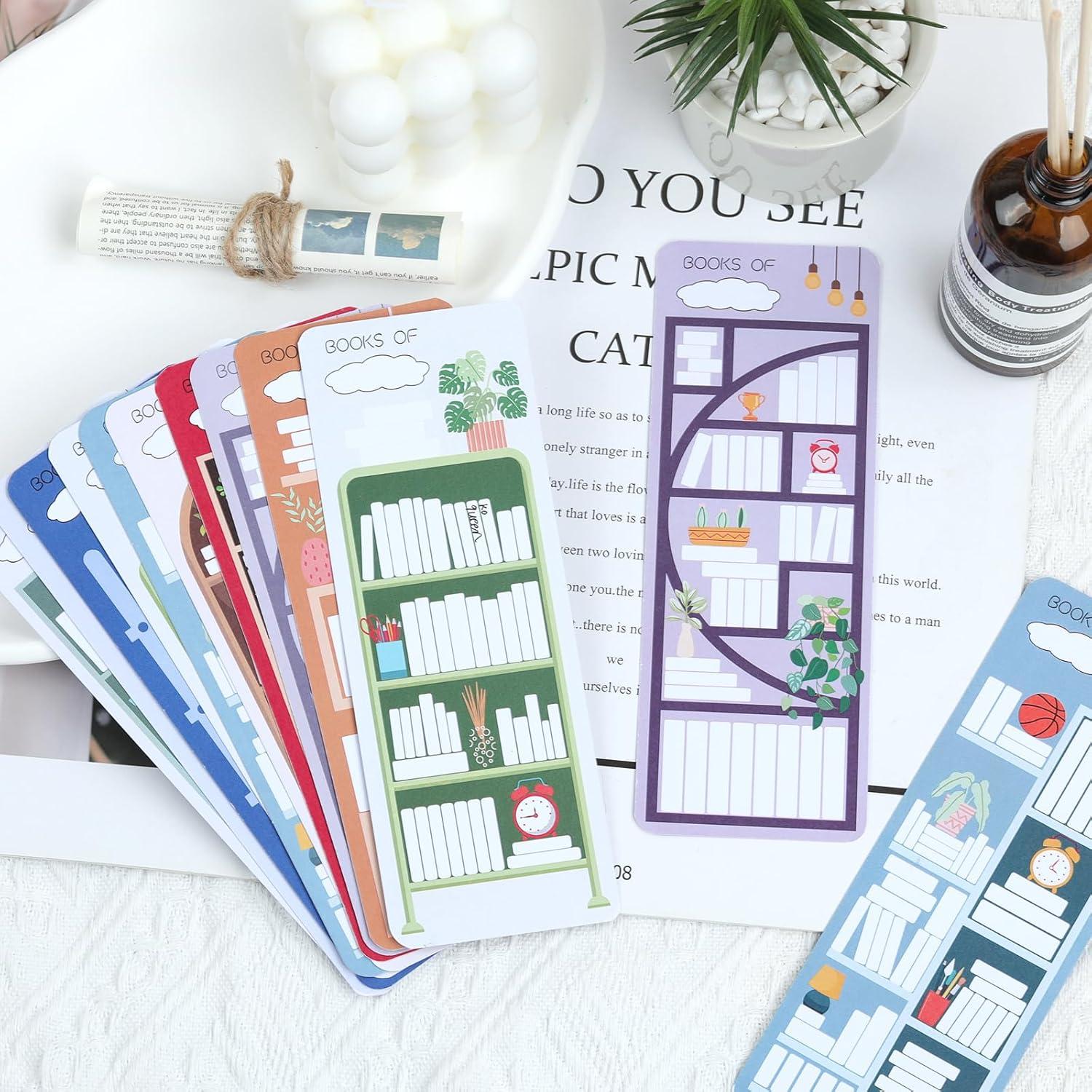 120 Marcadores de Libros Doble Cara Funseeya - Papel Premium