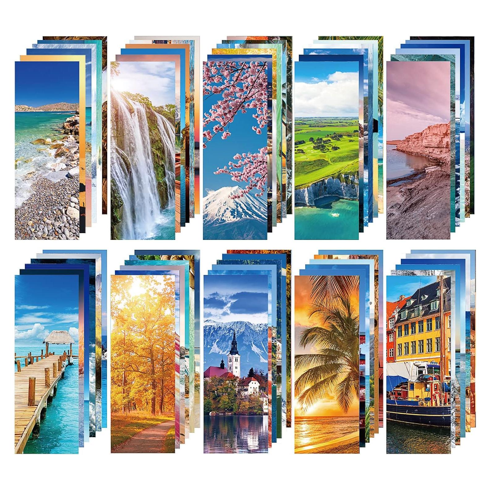 Set de 120 Marcadores de Libros Chinco - 60 Diseños Temáticos