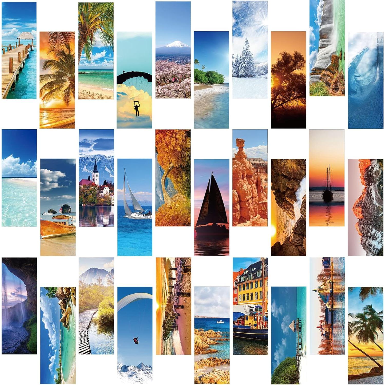 Set de 120 Marcadores de Libros Chinco - 60 Diseños Temáticos