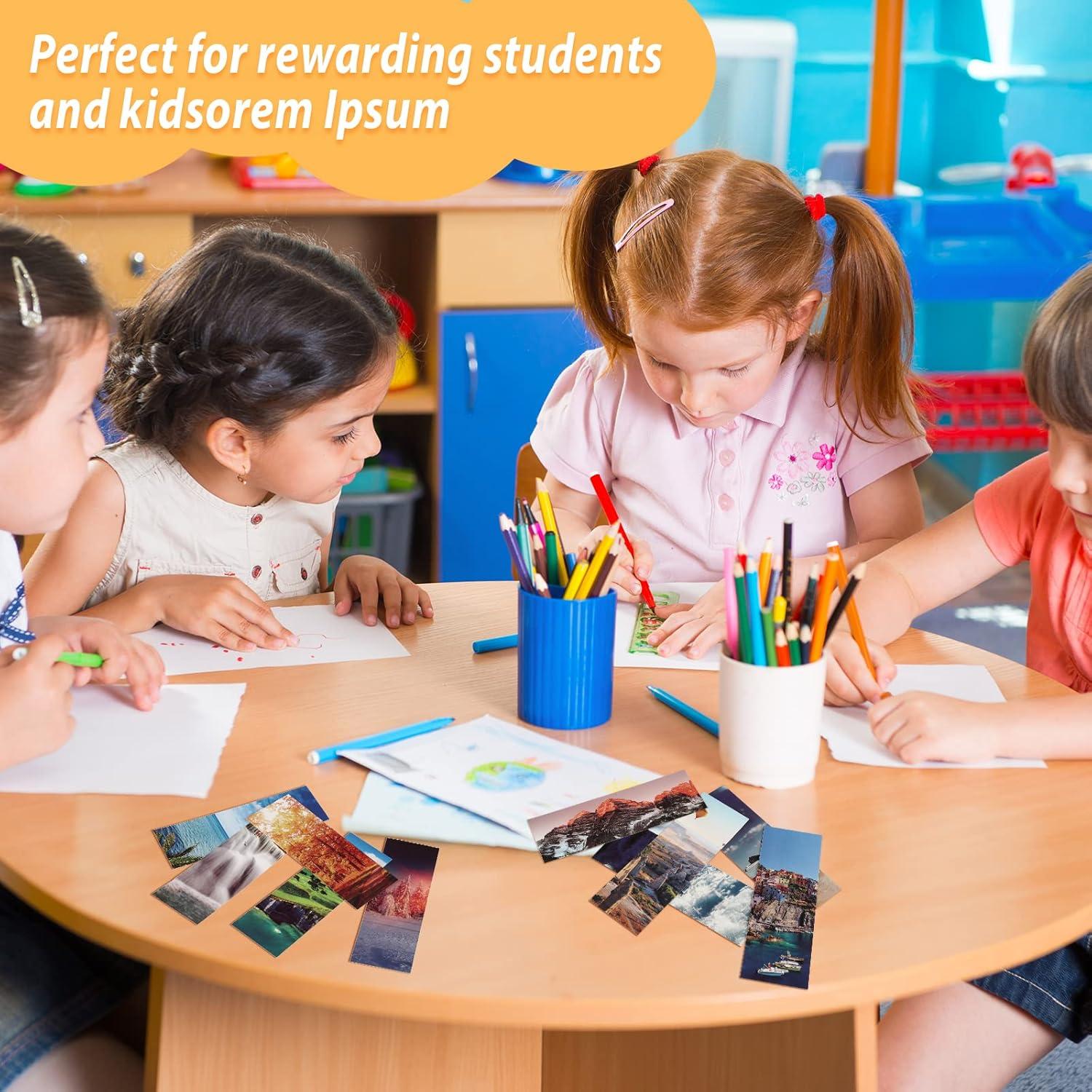 Set de 120 Marcadores de Libros Chinco - 60 Diseños Temáticos