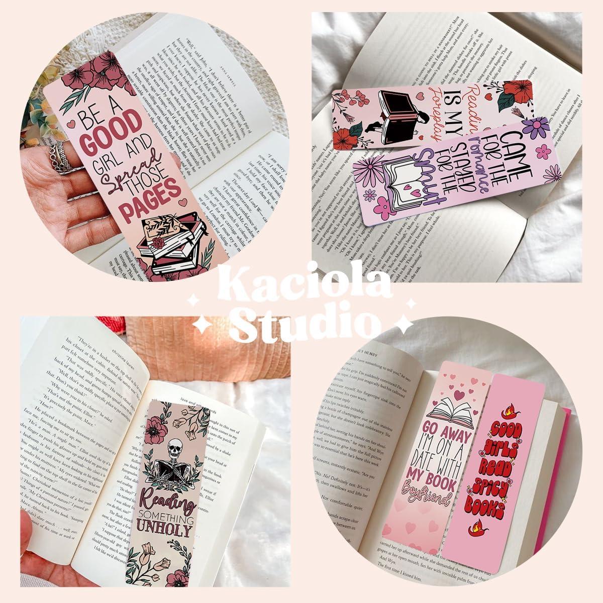 Kaciola 10 Marcadores de Libros Picantes de PVC 15.5 cm