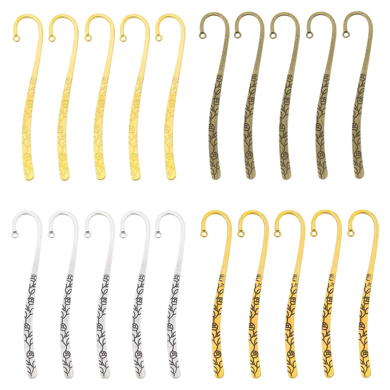 Paquete de 20 Marcadores de Metal YFXJC Vintage 11.4 cm