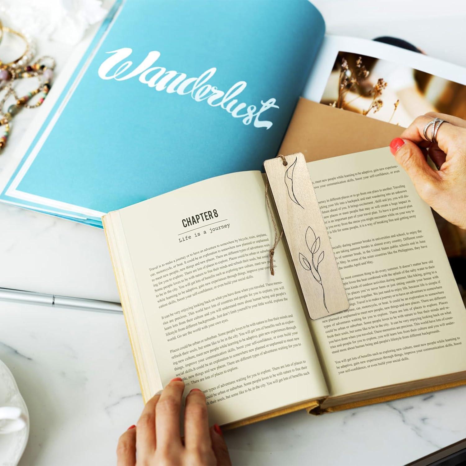 150 Marcadores de Madera en Blanco Cididu para DIY 11.9x3.3cm