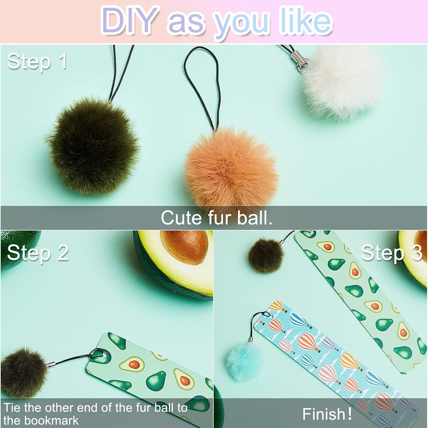 Marcadores Coloridos Outus con Pompones - 12 Pcs Lindo