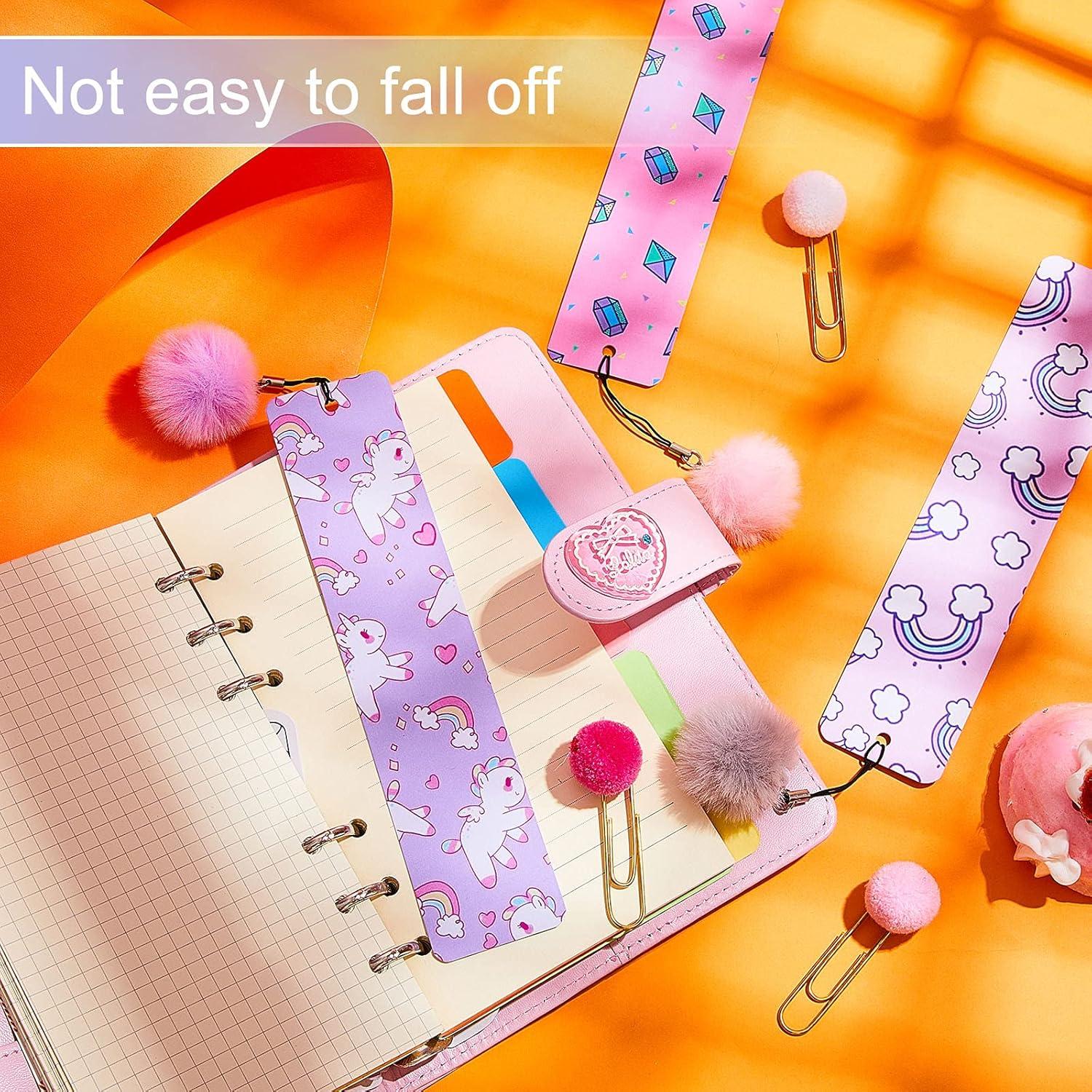 Marcadores Coloridos Outus con Pompones - 12 Pcs Lindo