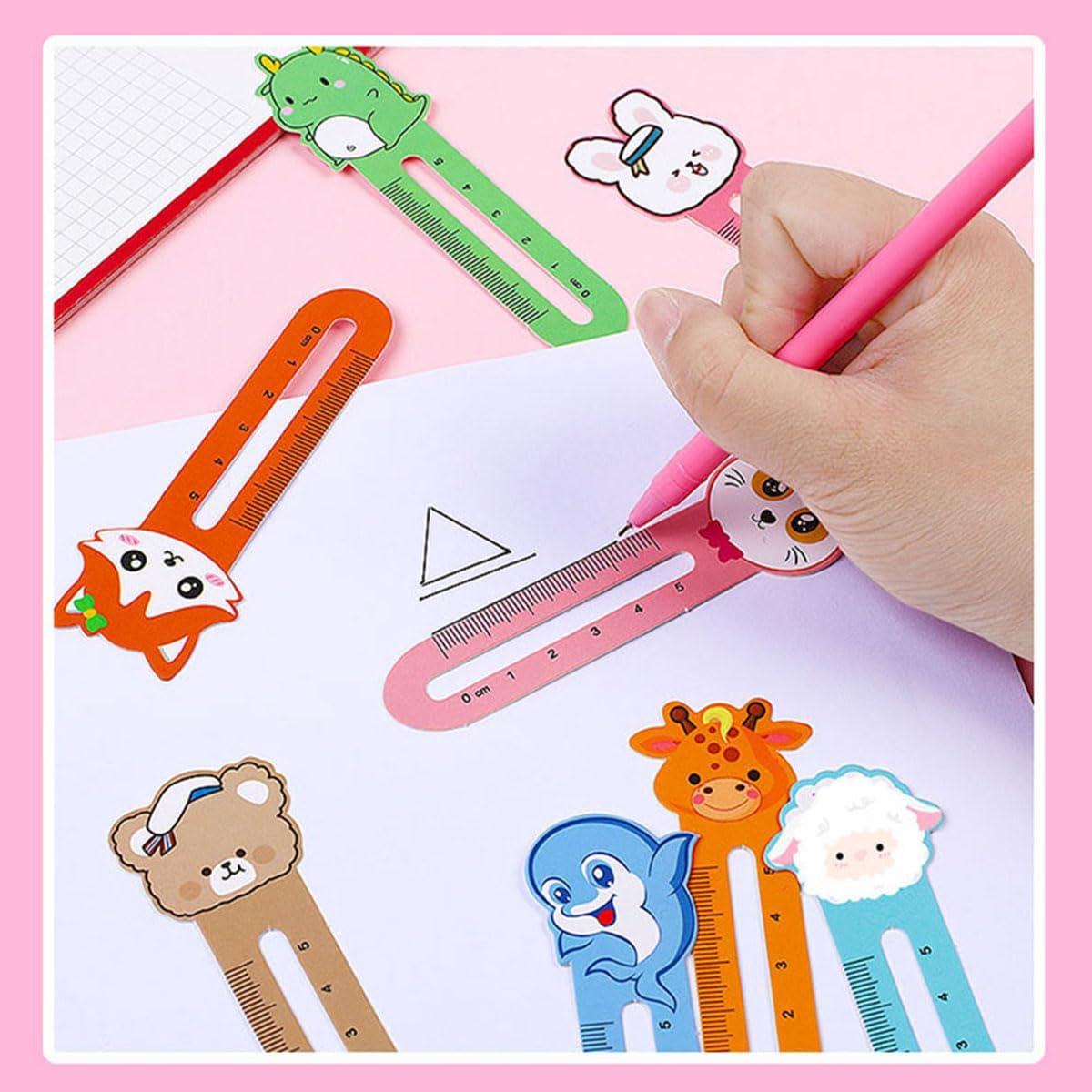 200 Marcadores de Libros de Animales Kawaii Jlonex